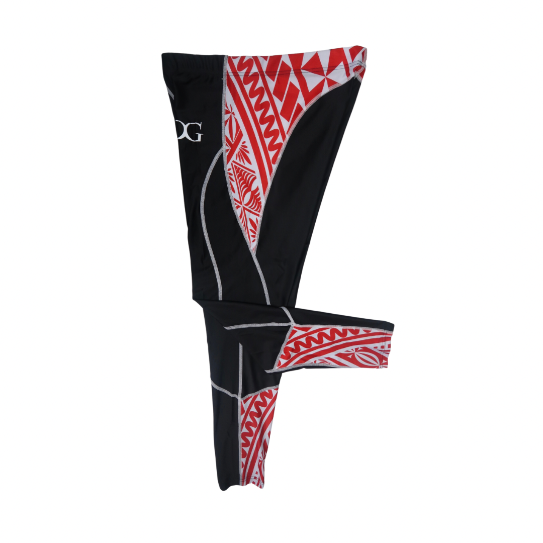 CULTURAL COMPRESSION GEAR SET (TOP AND BOTTOM) TONGA