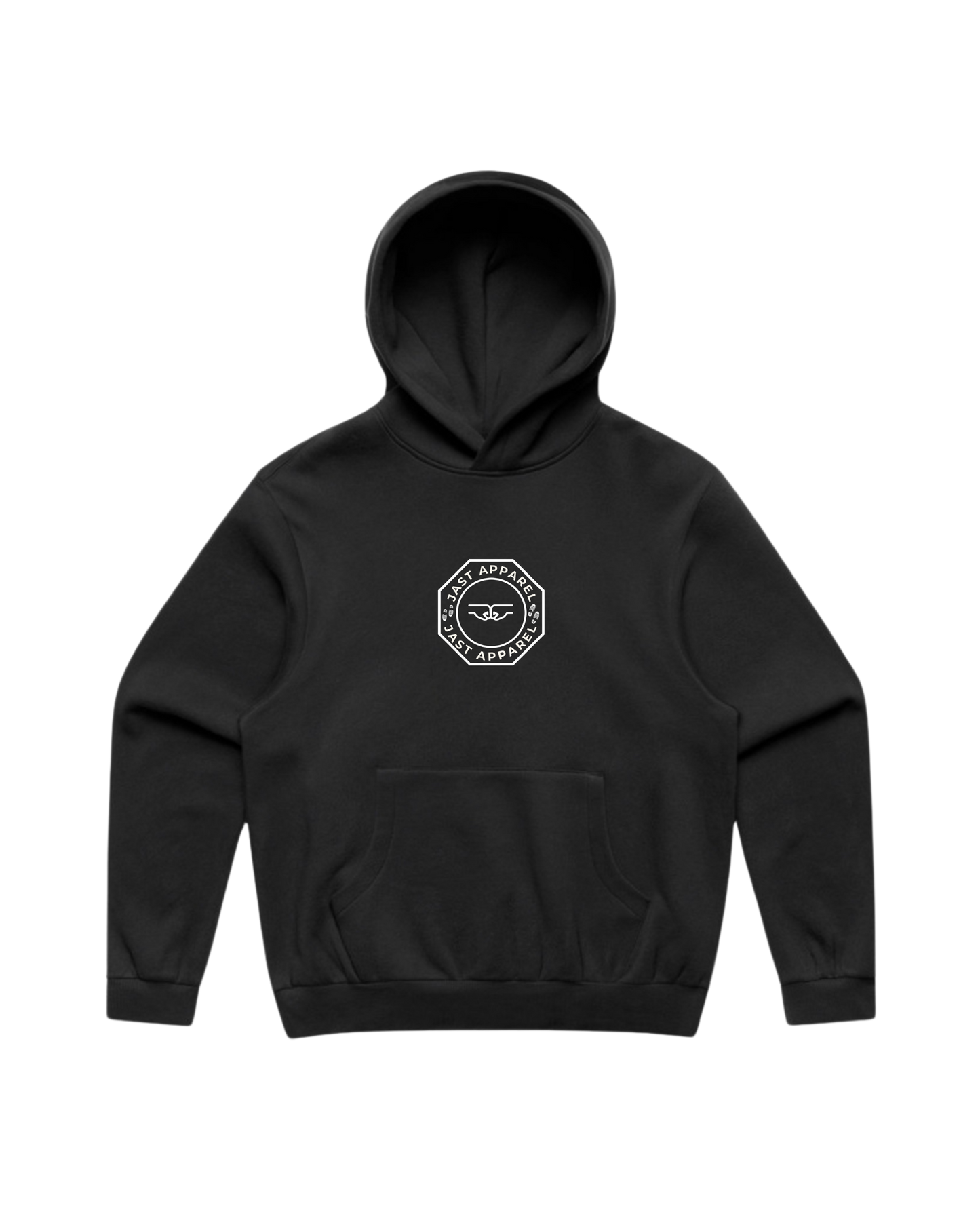 JĀST ADAPT HOODIE (GONE FISHING) BLACK ADULT