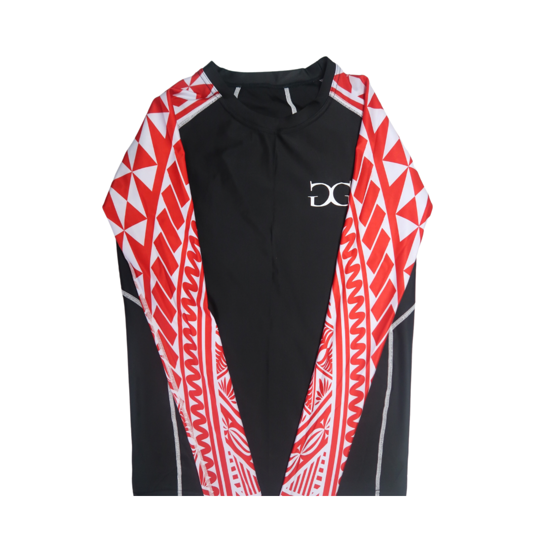 CULTURAL COMPRESSION GEAR SET (TOP AND BOTTOM) TONGA