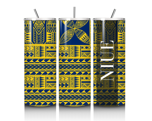 20oz TUMBLER (NIUE) WITH METAL STRAW