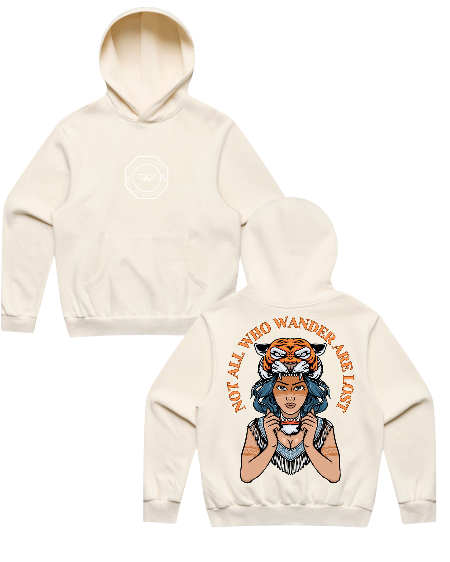 JĀST ADAPT HOODIE (ECRU) ADULT