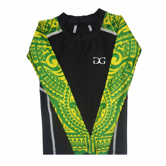 CULTURAL COMPRESSION GEAR SET (TOP AND BOTTOM) COOK ISLAND