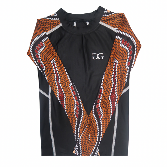 CULTURAL COMPRESSION GEAR SET (TOP AND BOTTOM) INDIGENOUS